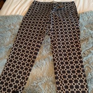 Banana Republic ankle-length pants.